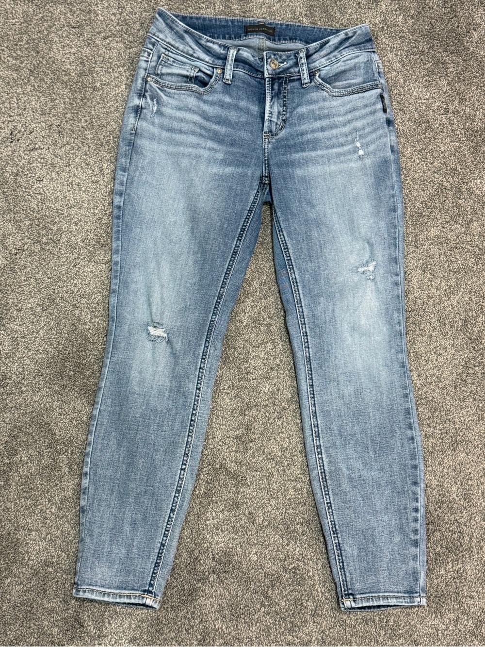 Silver Jeans Light Blue Skinny Jeans